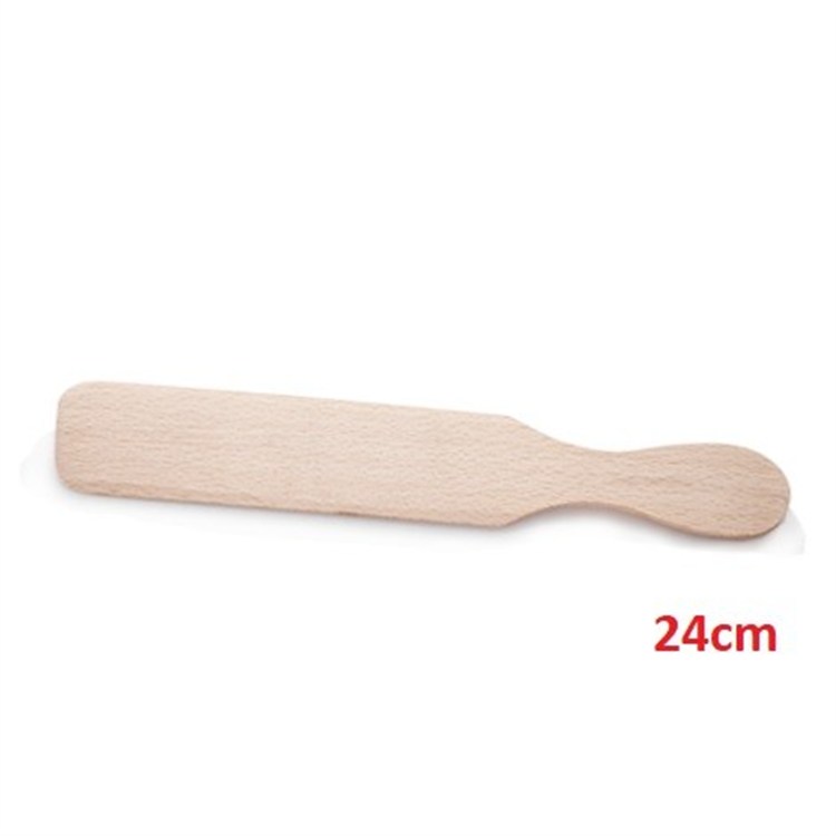 Spatola grande in legno per cera a caldo