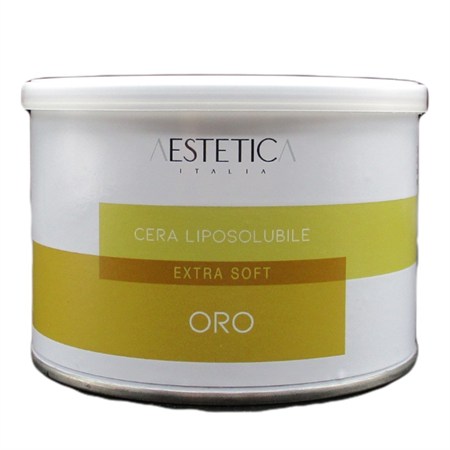 24 barattoli cera depilatoria extra soft oro 400 ml in Depilazione