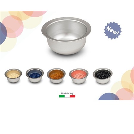 ciotola estraibile per fornello scaldacera single 3kg per cera a caldo e brasilian estetiste