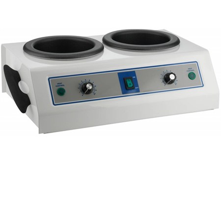 fornello scaldacera doppio per barattoli da 400 ml