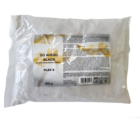 polvere decolorante compatta nera con plex 500 gr
