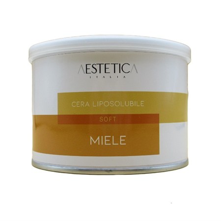 barattolo cera depilatoria liposolubile soft miele 400 ml