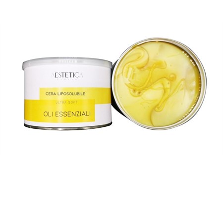 cera depilatoria liposolubile ultra soft oli essenziali 400 ml estetiste