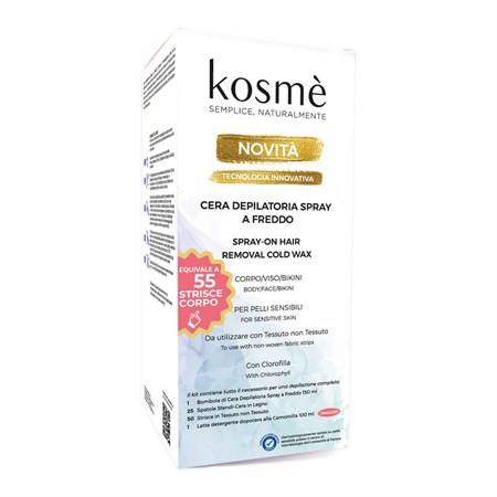 Kit depilazione veloce spray a freddo per pelli sensibili in Depilazione