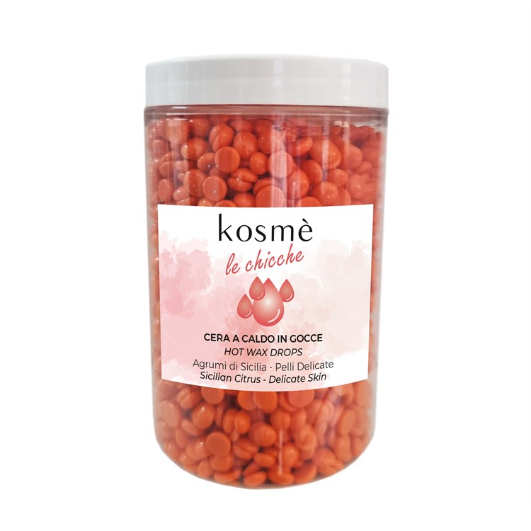 Cera depilatoria a caldo in gocce agrumi di sicilia 250g