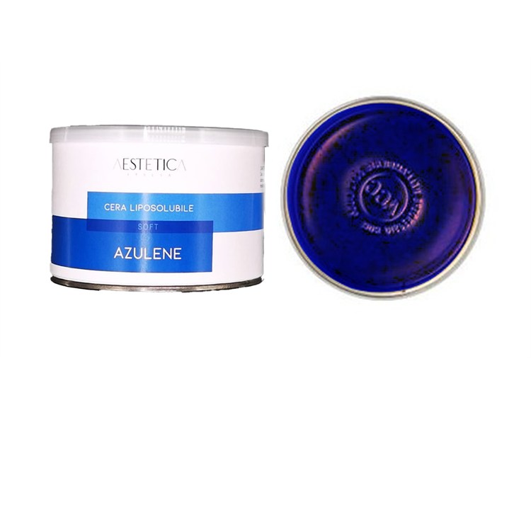 Barattolo Cera depilatoria liposolubile Azulene 400 ml