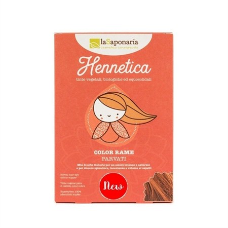 Tinta vegetale rame Parvati in Forniture per parrucchieri e barbieri