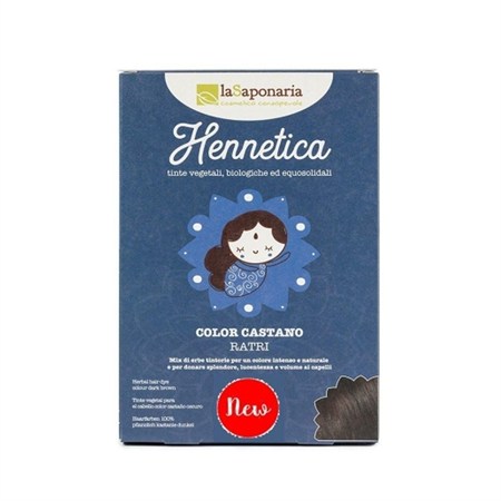 Tinta vegetale castano scuro Ratri in Forniture per parrucchieri e barbieri