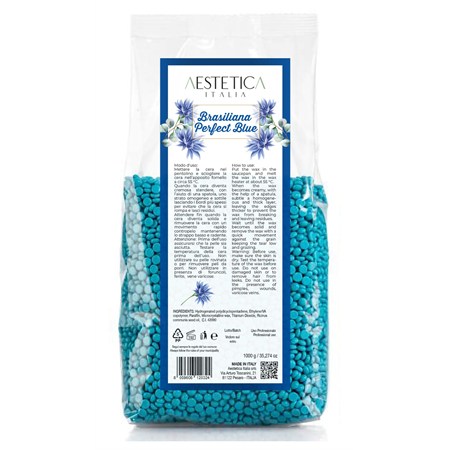 cera depilatoria brasiliana perfect blue 1 kg