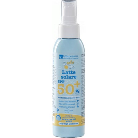 latte solare spf 50 bimbi e pelli delicate 125 ml