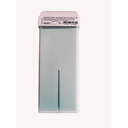 scatola 24 ricariche cera depilatoria aloe vera 100 ml