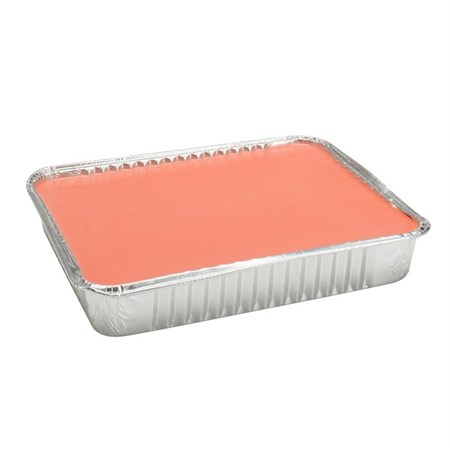 cera depilatoria a caldo classica in vassoio rosa 1 kg estetiste