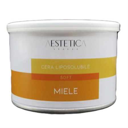 24 Barattoli cera depilatoria liposolubile soft Miele - 400 ML in Depilazione