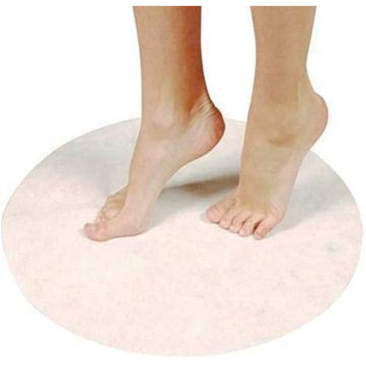 Tappetino rotondo antiscivolo in tnt 50 pezzi