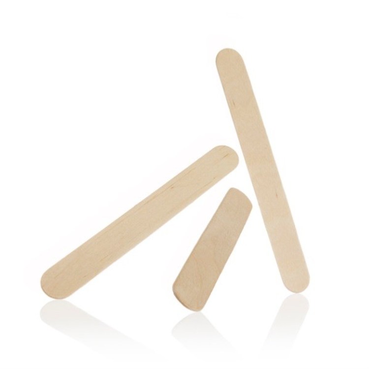 Spatole in legno monouso 100 pcs.